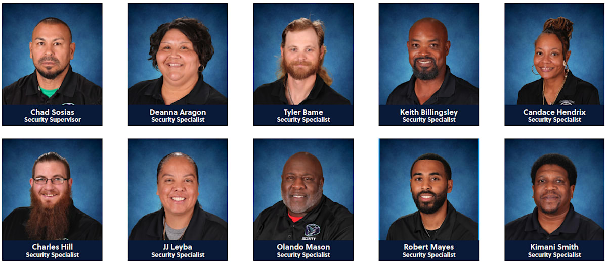 photo of the OHS security team
