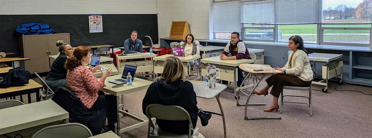 High School Equity Ambassador Collaborating