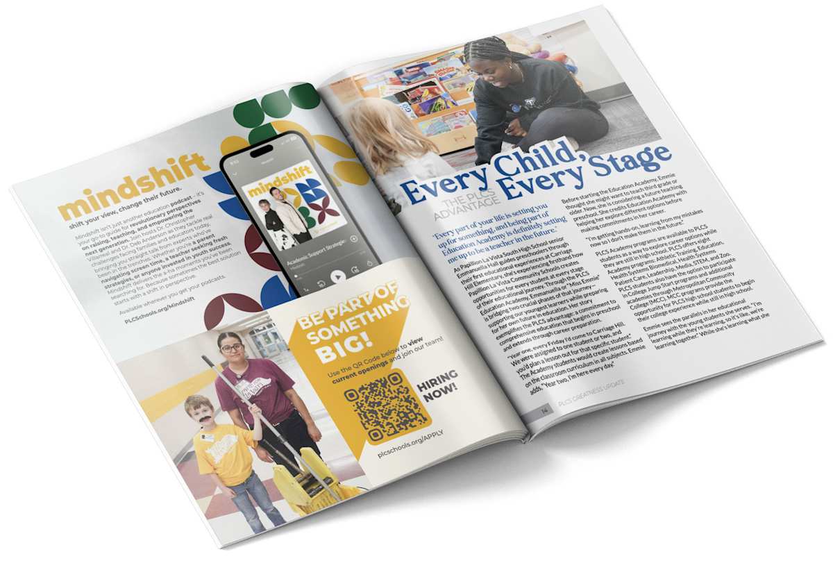 District Magazine Spread
