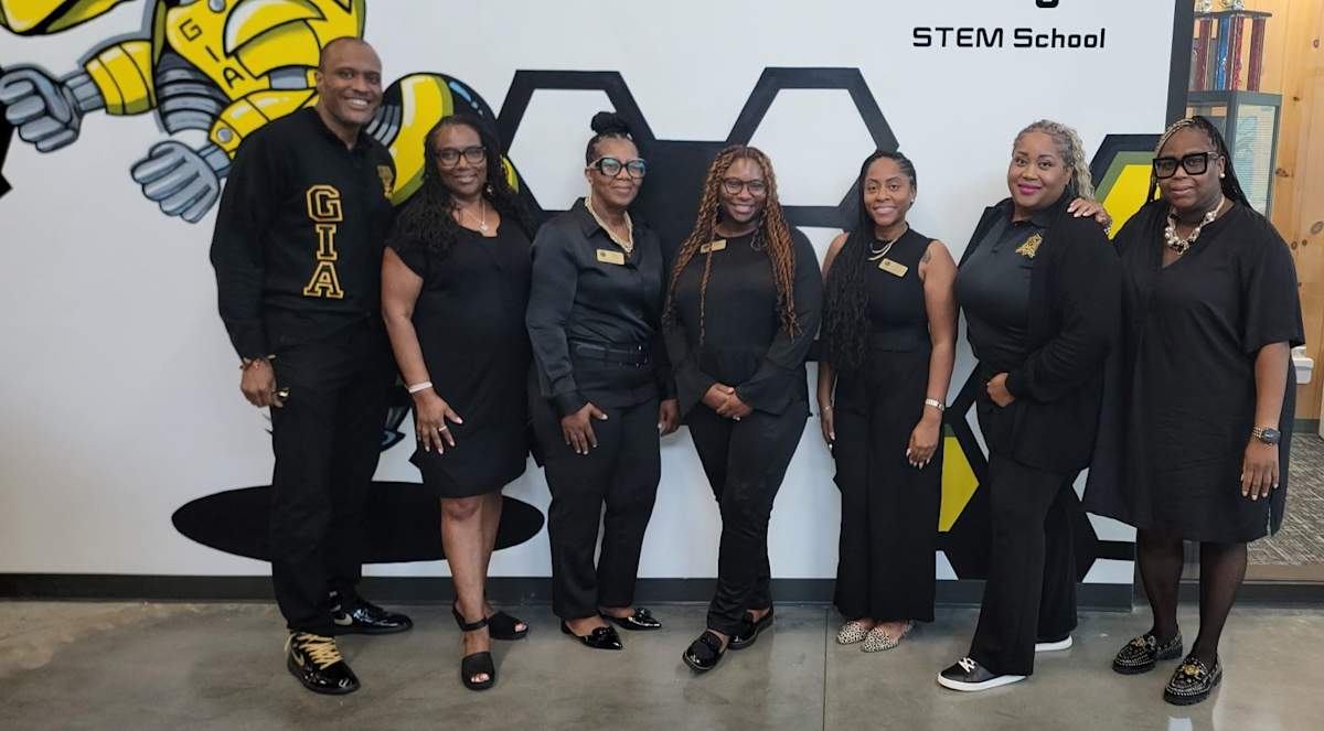 Mr. Grissom, Mrs. Berry, Ms. P. White, Mrs. Gibson, Mrs. McCray, Mrs. Taylor, and Mrs. Turner