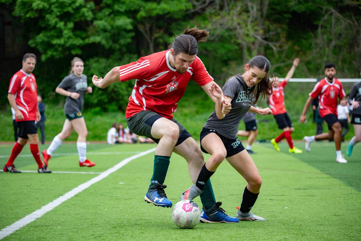 Team on a navigation challenge