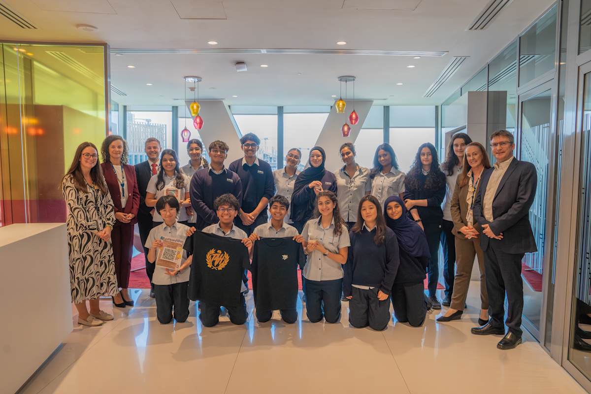Students Participating in "Grow Your Money" Competition