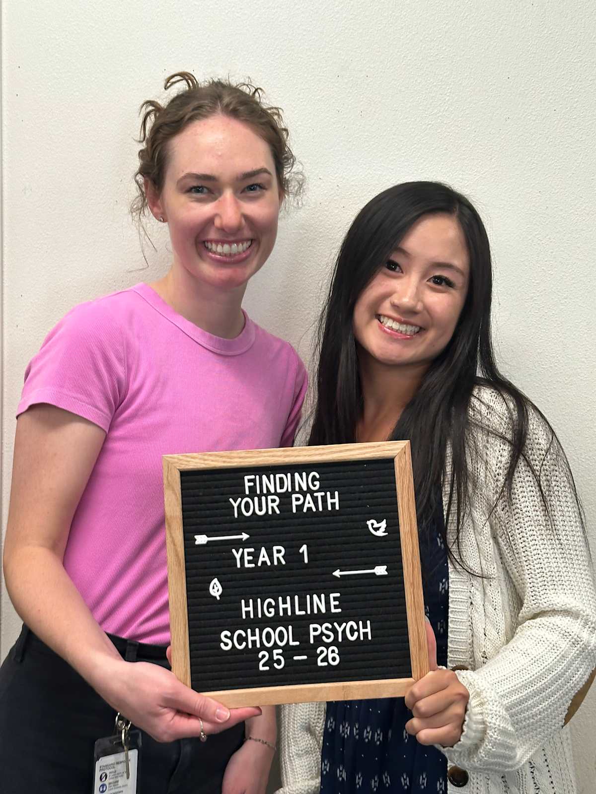 Olivia Seger and Katina Hoang