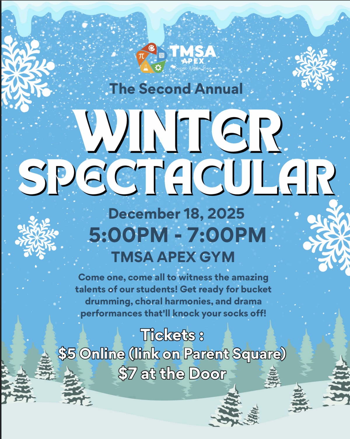 Winter Spectacular Event Flyer
