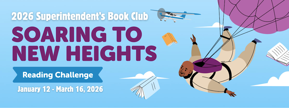 Superintendents Book Club 2026 graphic