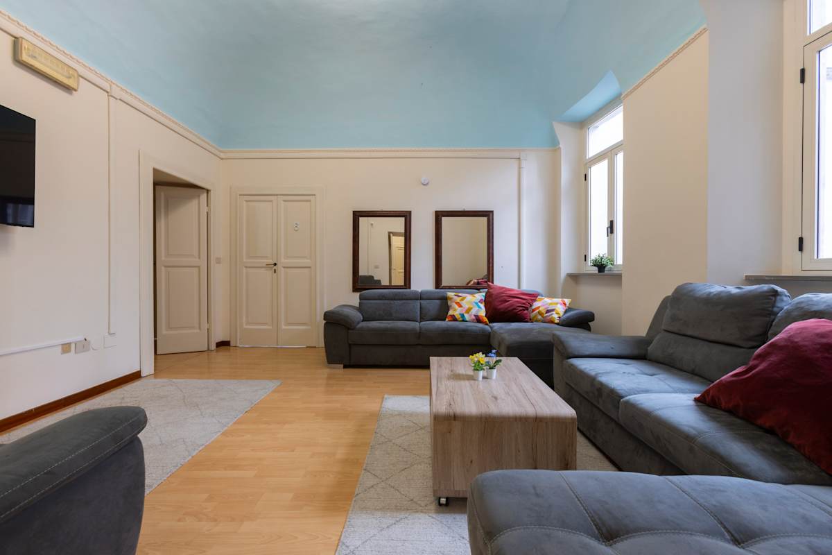 A second shared living space inside Palazzo De Giorgio