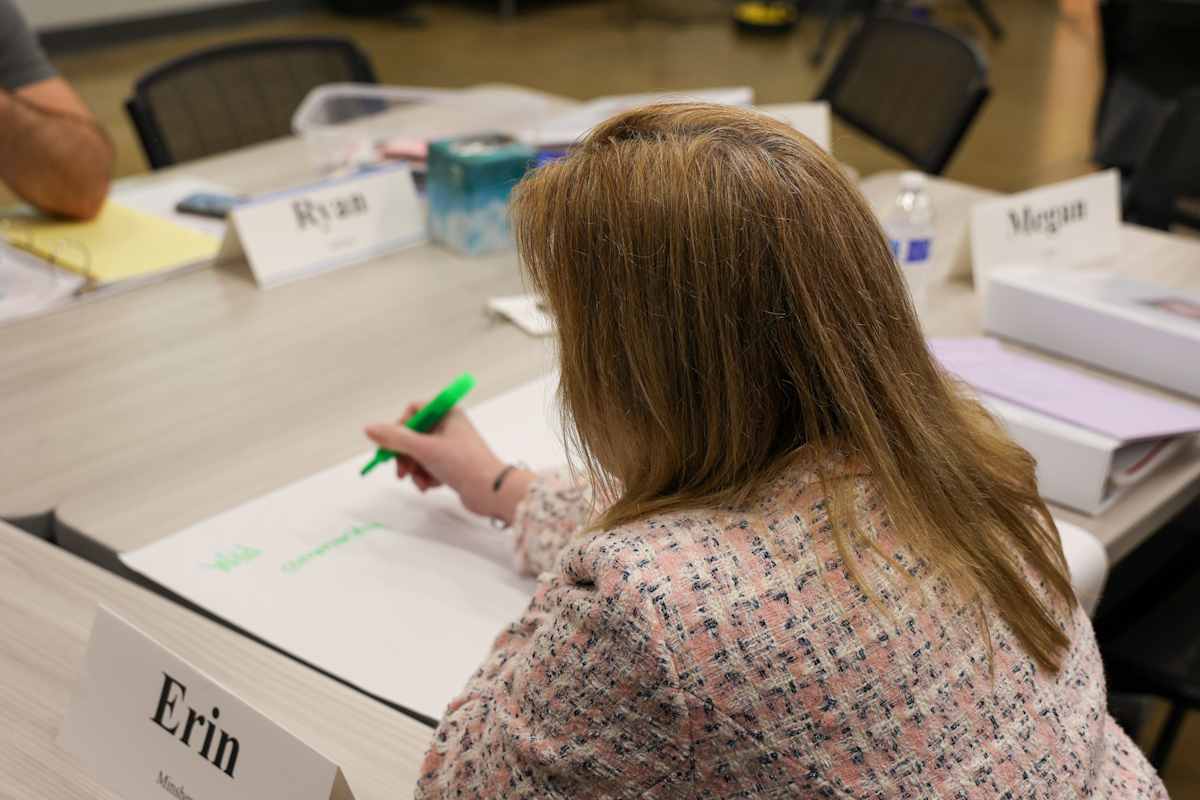 Committee members participate in the February 3, 2026 facilities planning meeting.