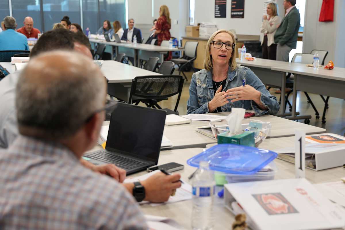 Participants collaborate during the March 24, 2026 Long Range Facilities Planning Committee meeting.