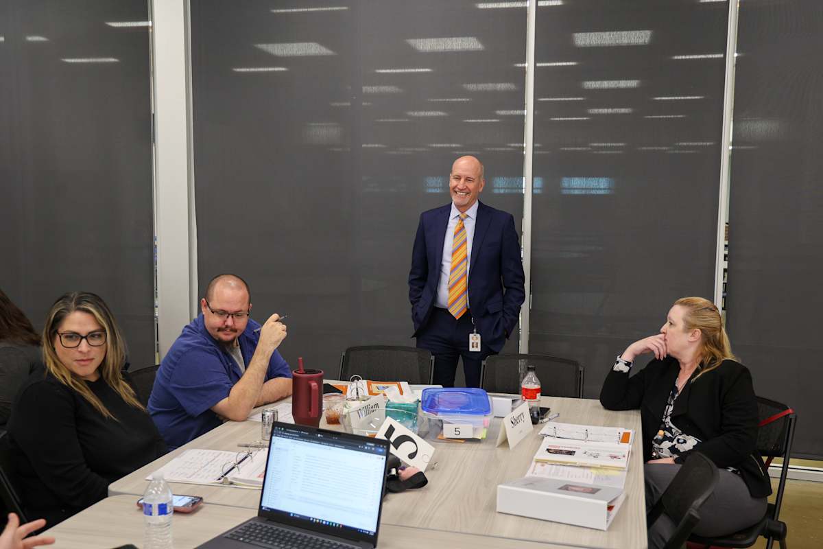 Committee discussion during the April 7, 2026 facilities planning meeting.