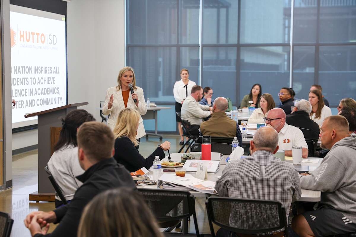 Long Range Facilities Planning Committee members participate in the April 7, 2026 meeting.