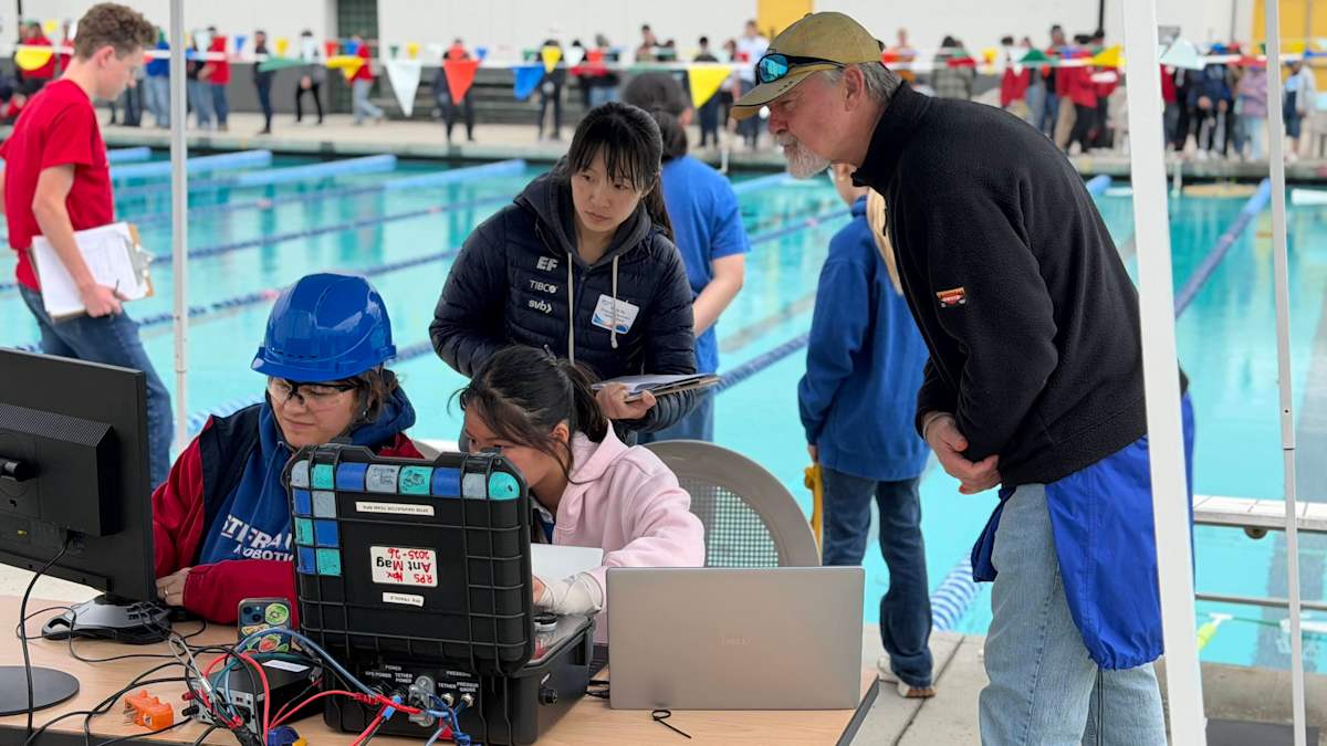St. Francis Robotics outdoor competition