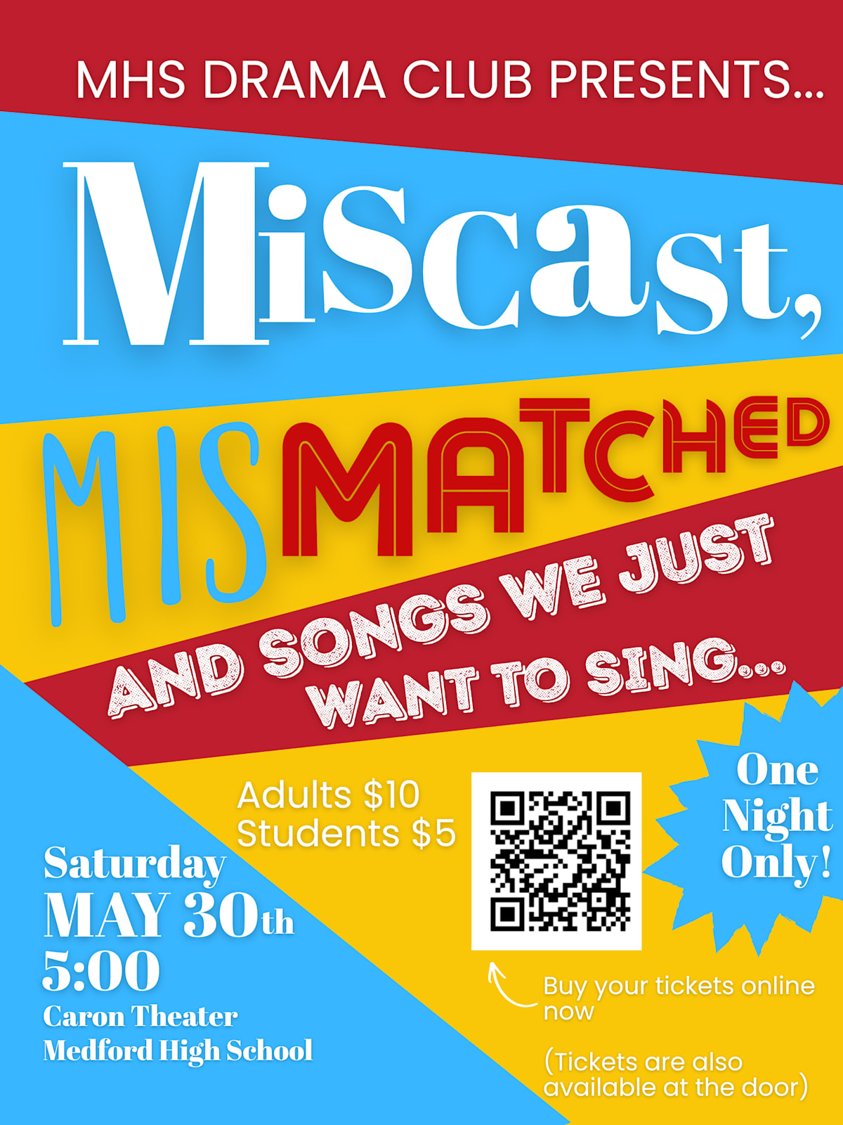 May 30th Cabaret- Drama Club