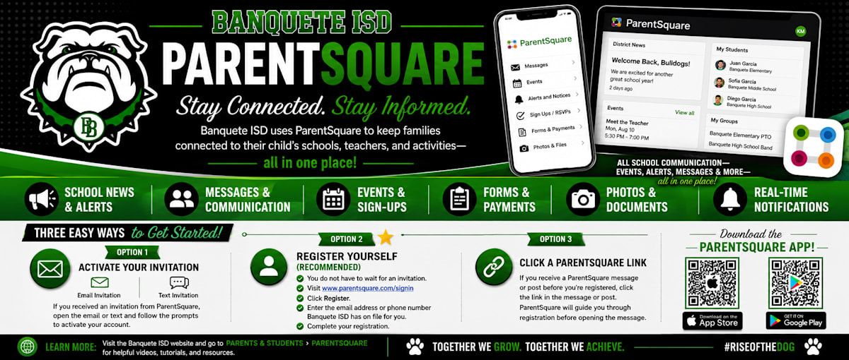 Banquete ISD ParentSquare
