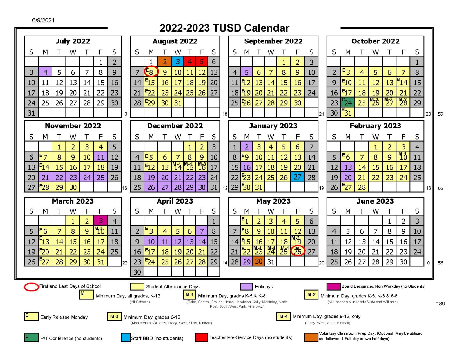 Tusd Academic Calendar 2023 2024 Get Calendar 2023 Update