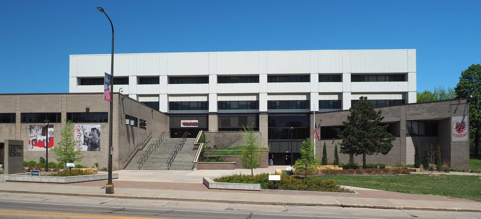 Central High School, St. Paul — Campus