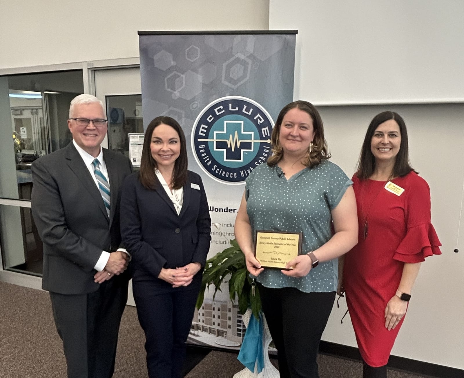 Laura Sly - 2024 GCPS Media Specialist of the Year
