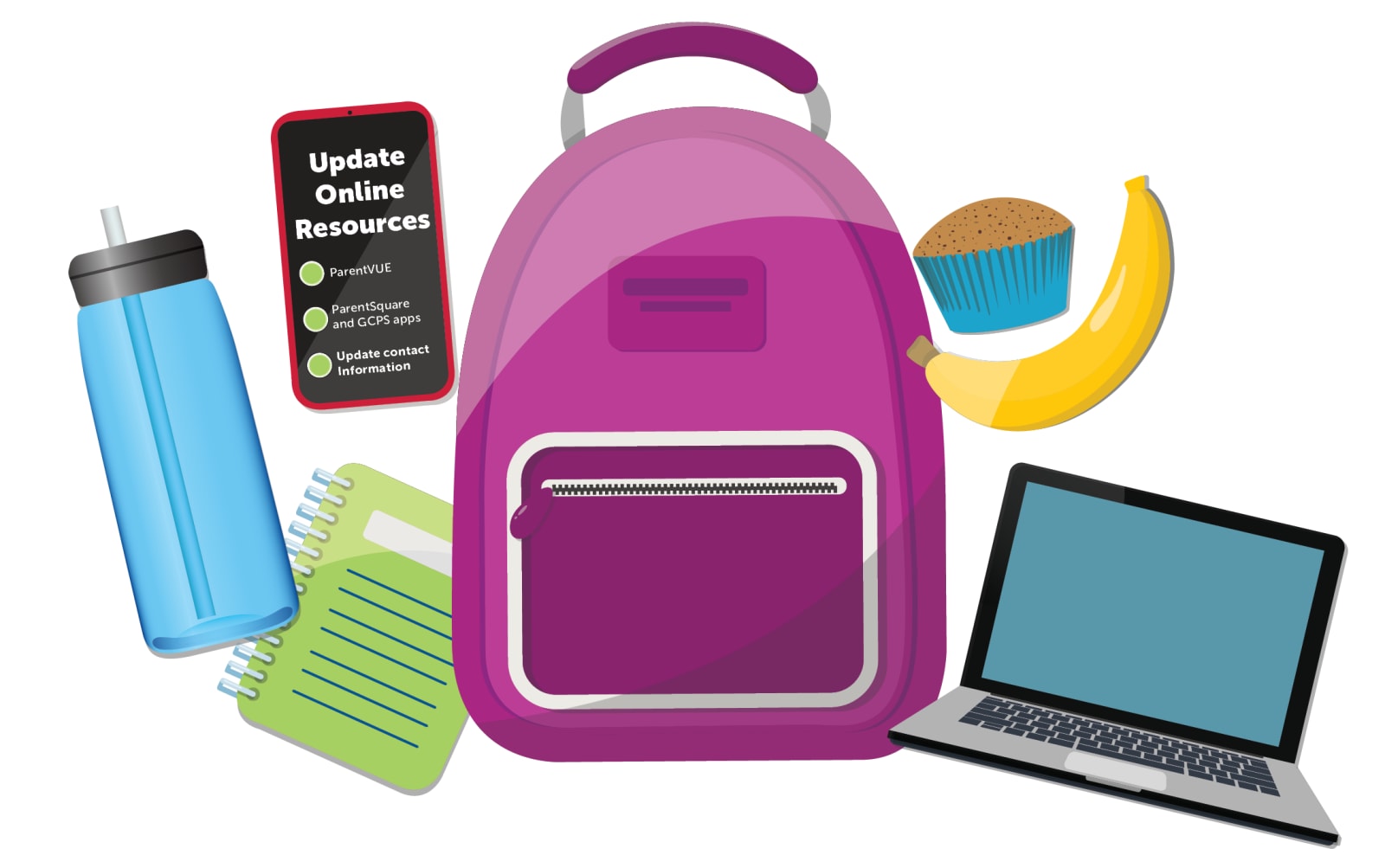 Start the 2024-2025 school year off right with the GCPS Virtual Backpack!
