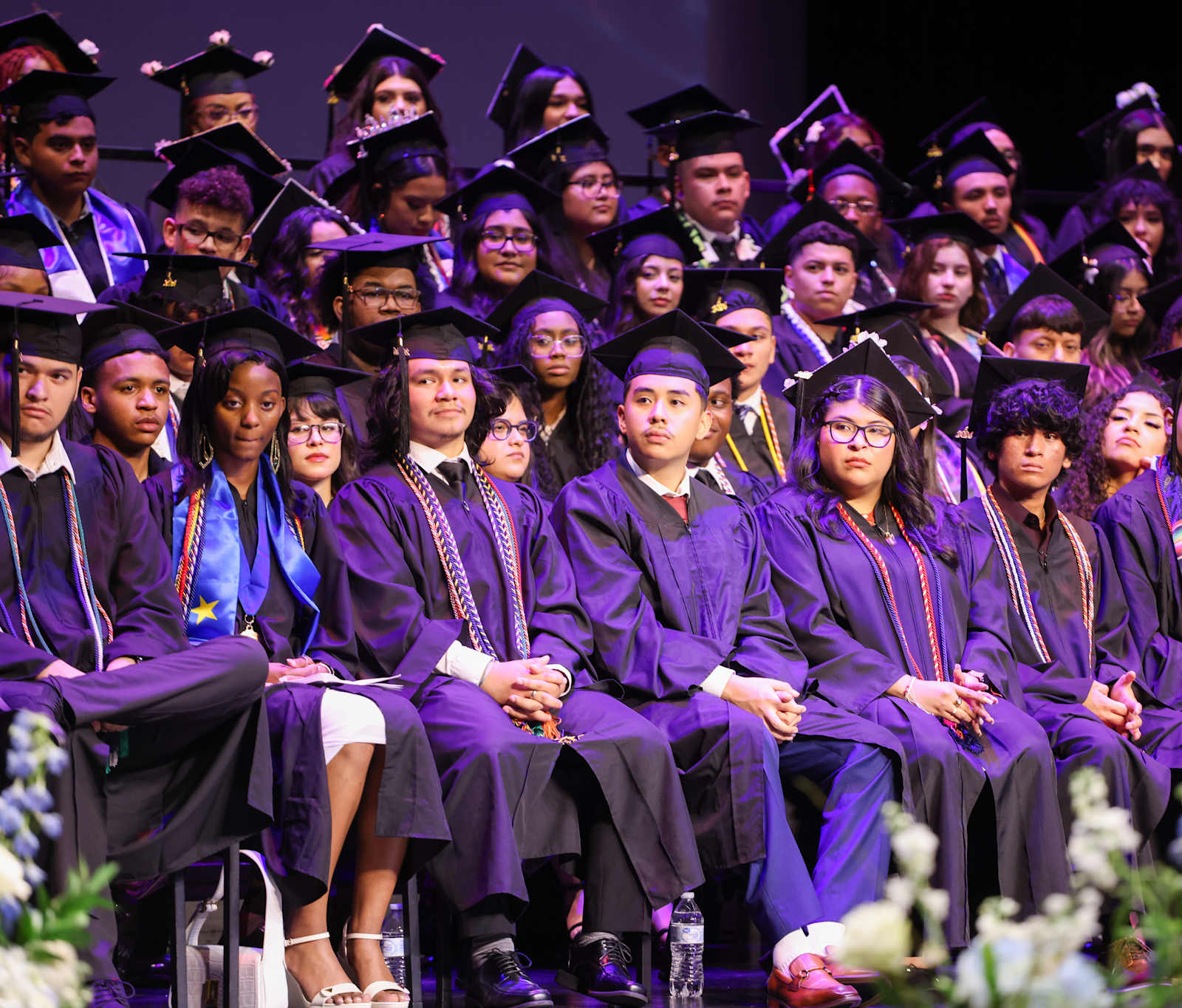 Harmony seniors celebrating at their 2024 graduation
