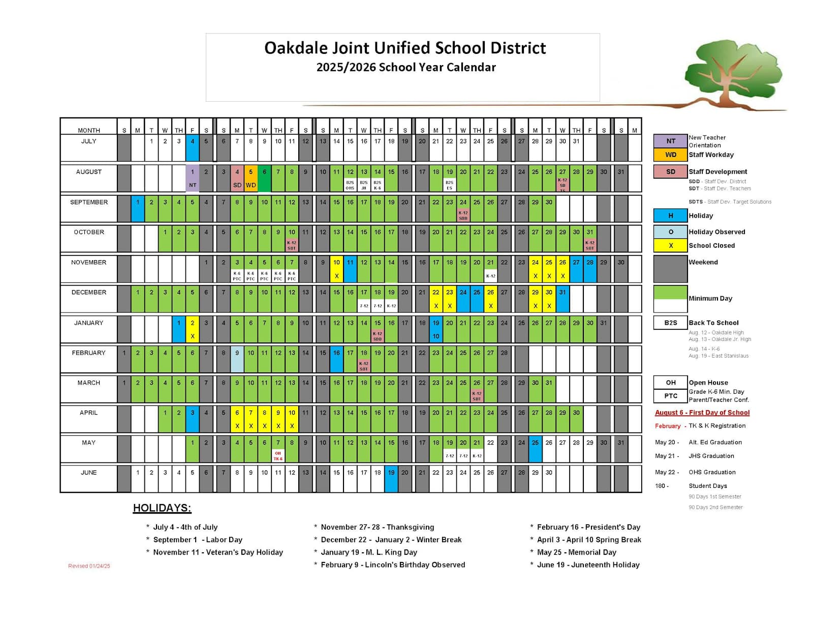 2025-2026 Calendar