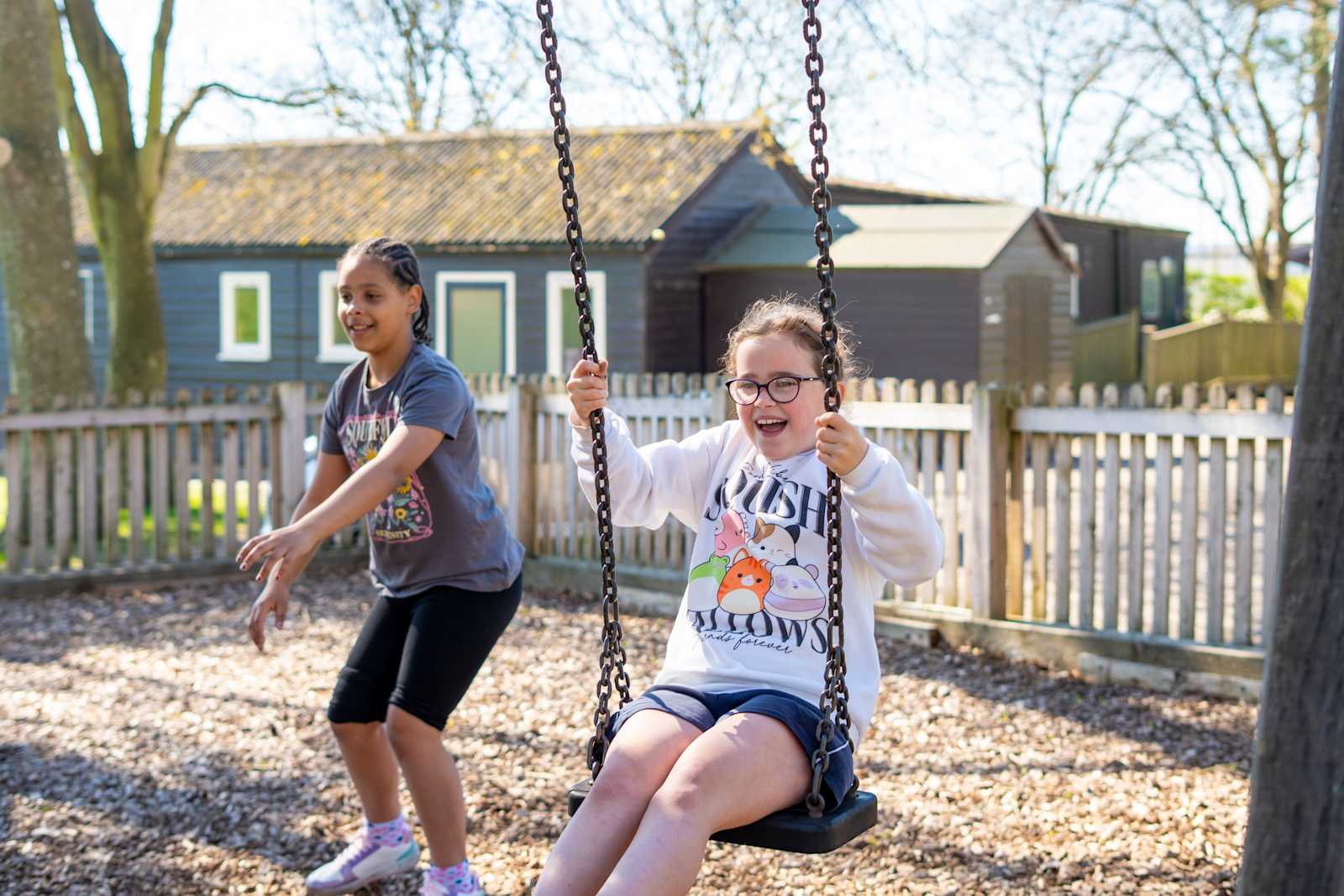 Children at Millfield multi-activity summer camp, Glastonbury