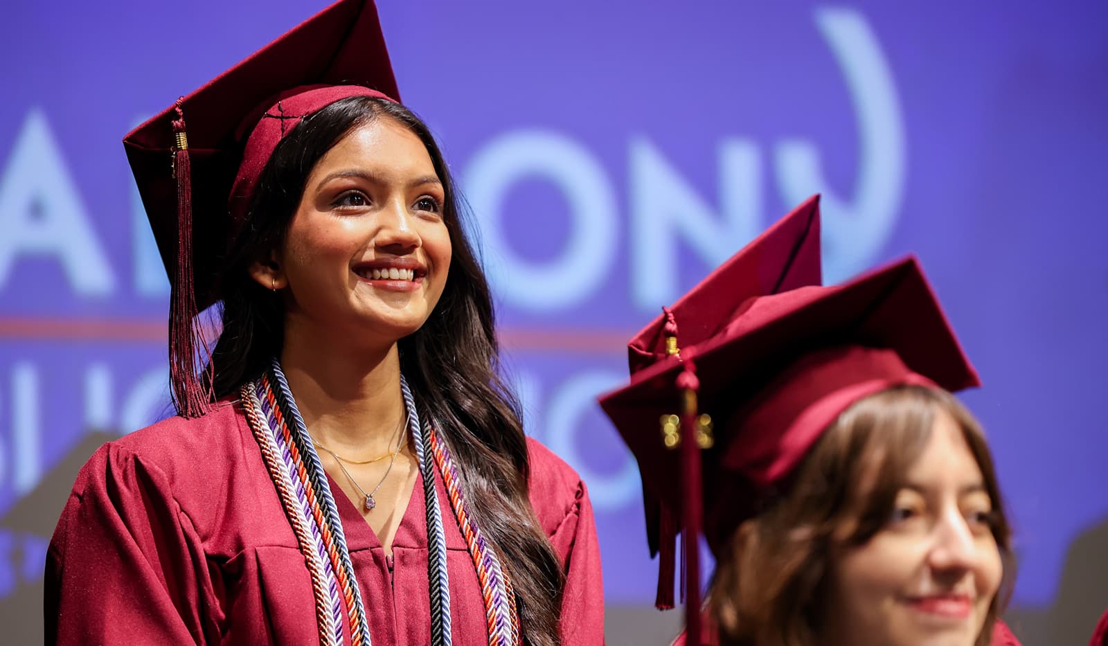 Harmony Public Schools graduates celebrating on graduation day