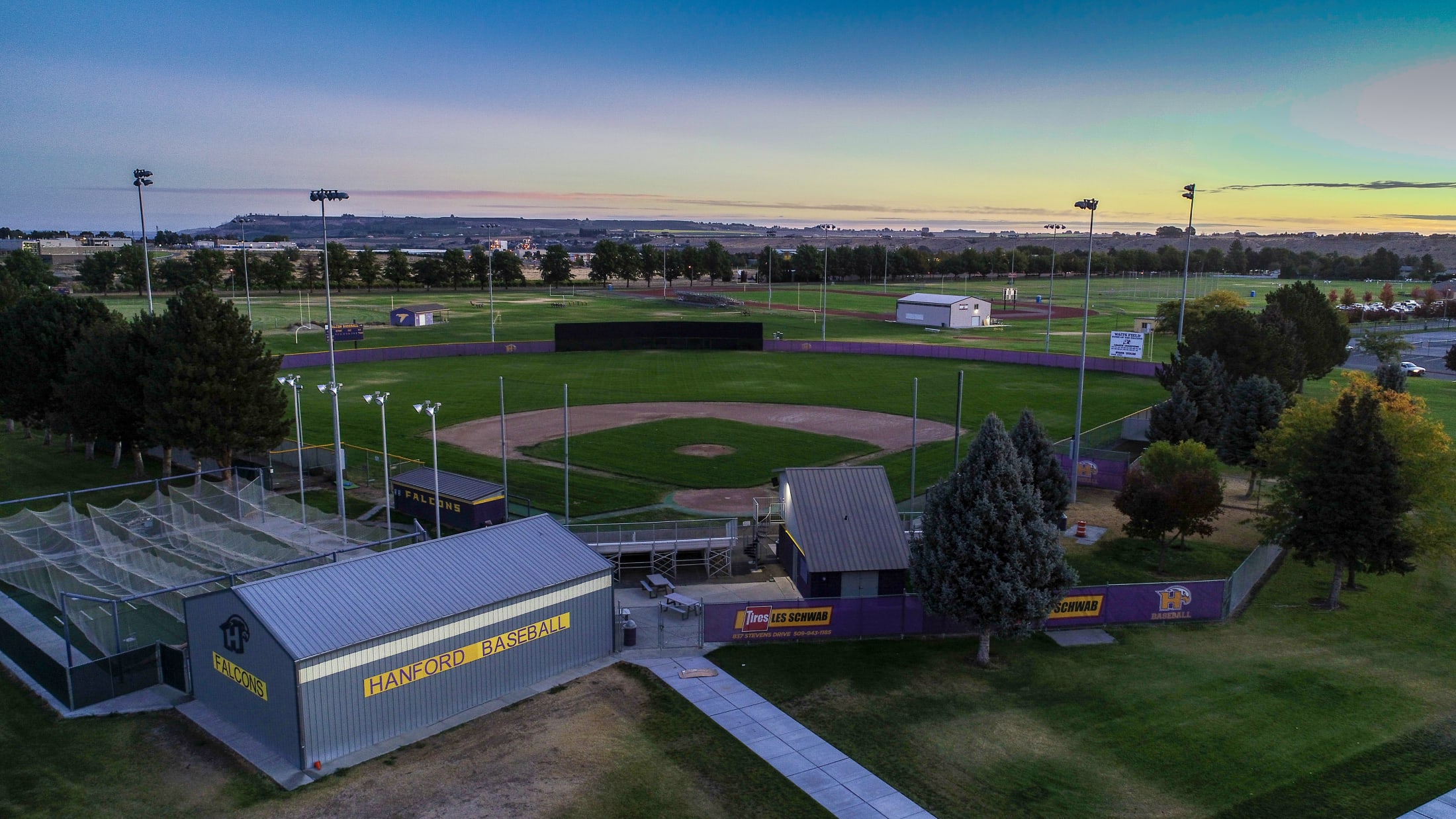 Hanford High School athletic fields