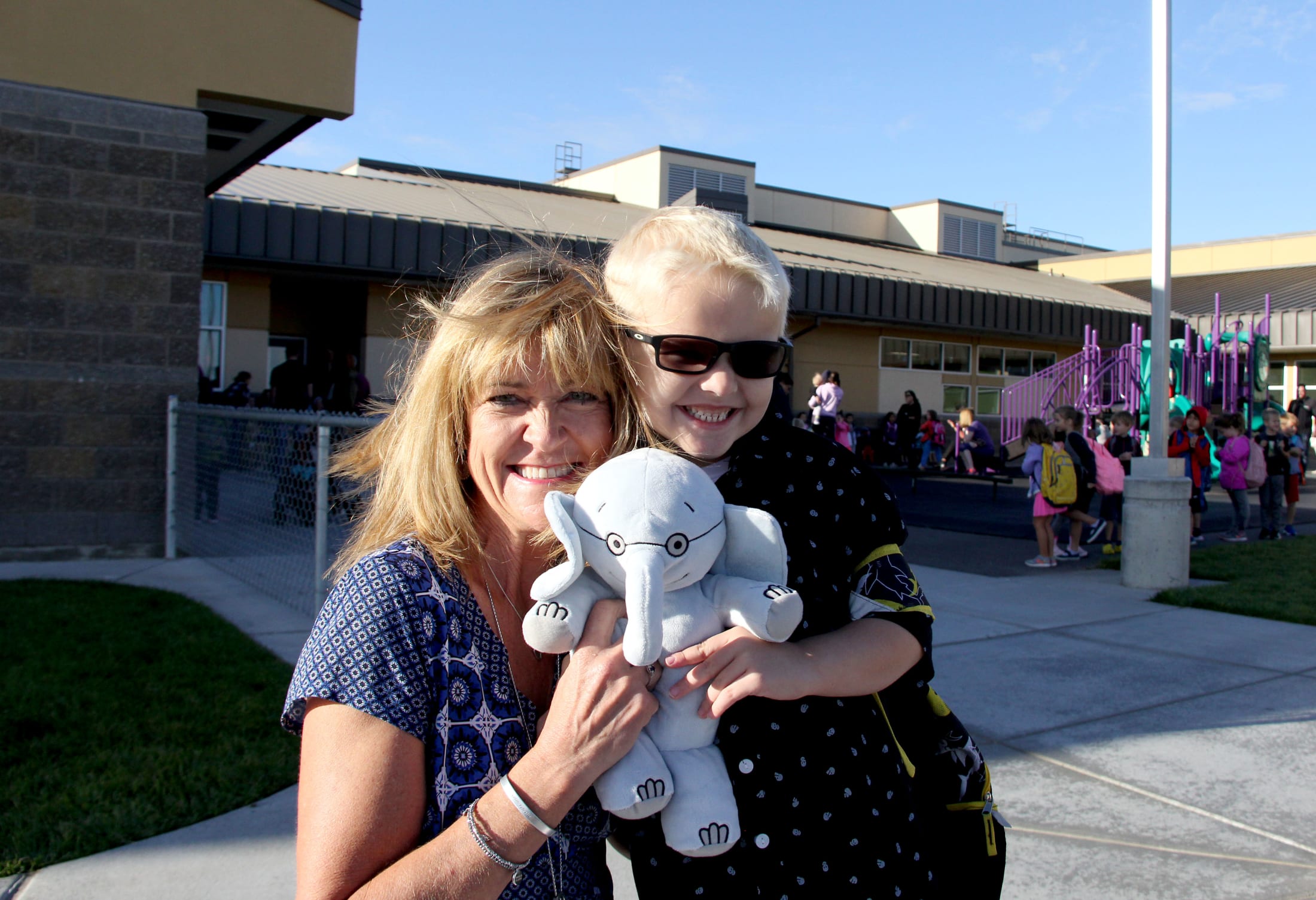 Axel Harrington built the confidence to ride the bus thanks to staff at Orchard Elementary