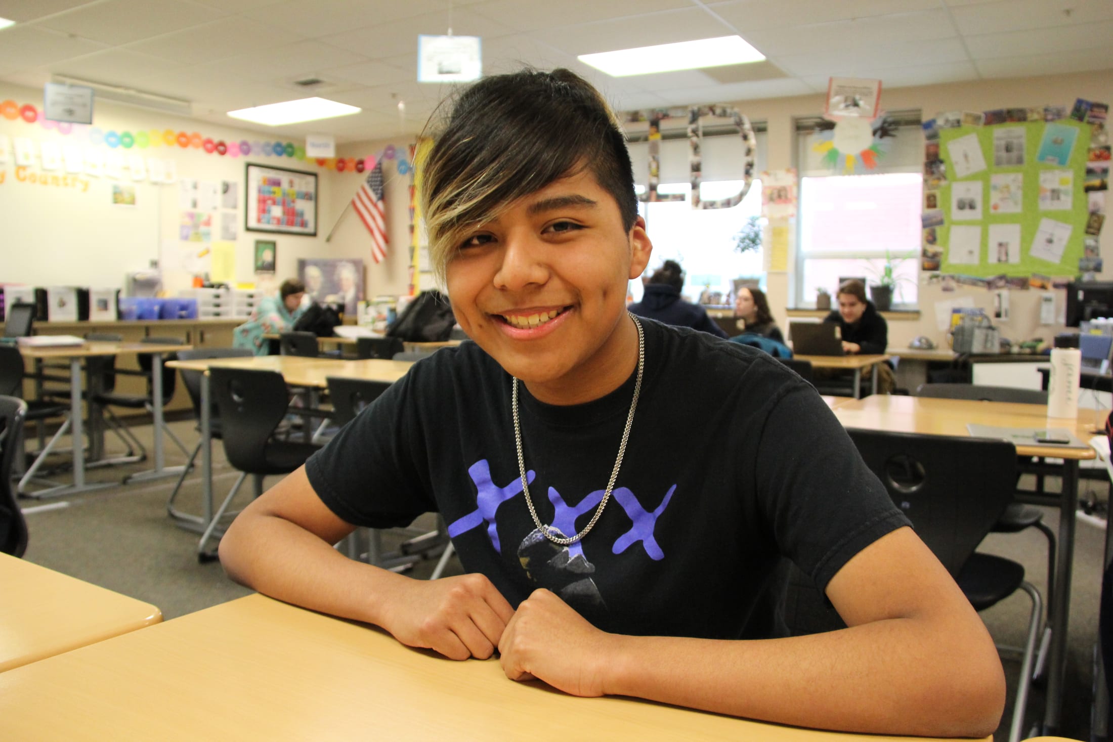 Richland High senior Cristofer Mixquitl is one of 800 students taking AP courses through Richland School District