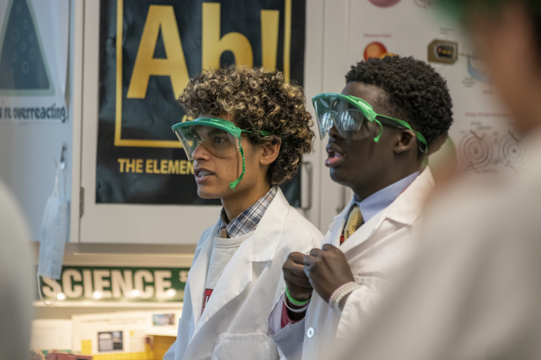 Teacher lab coat top
