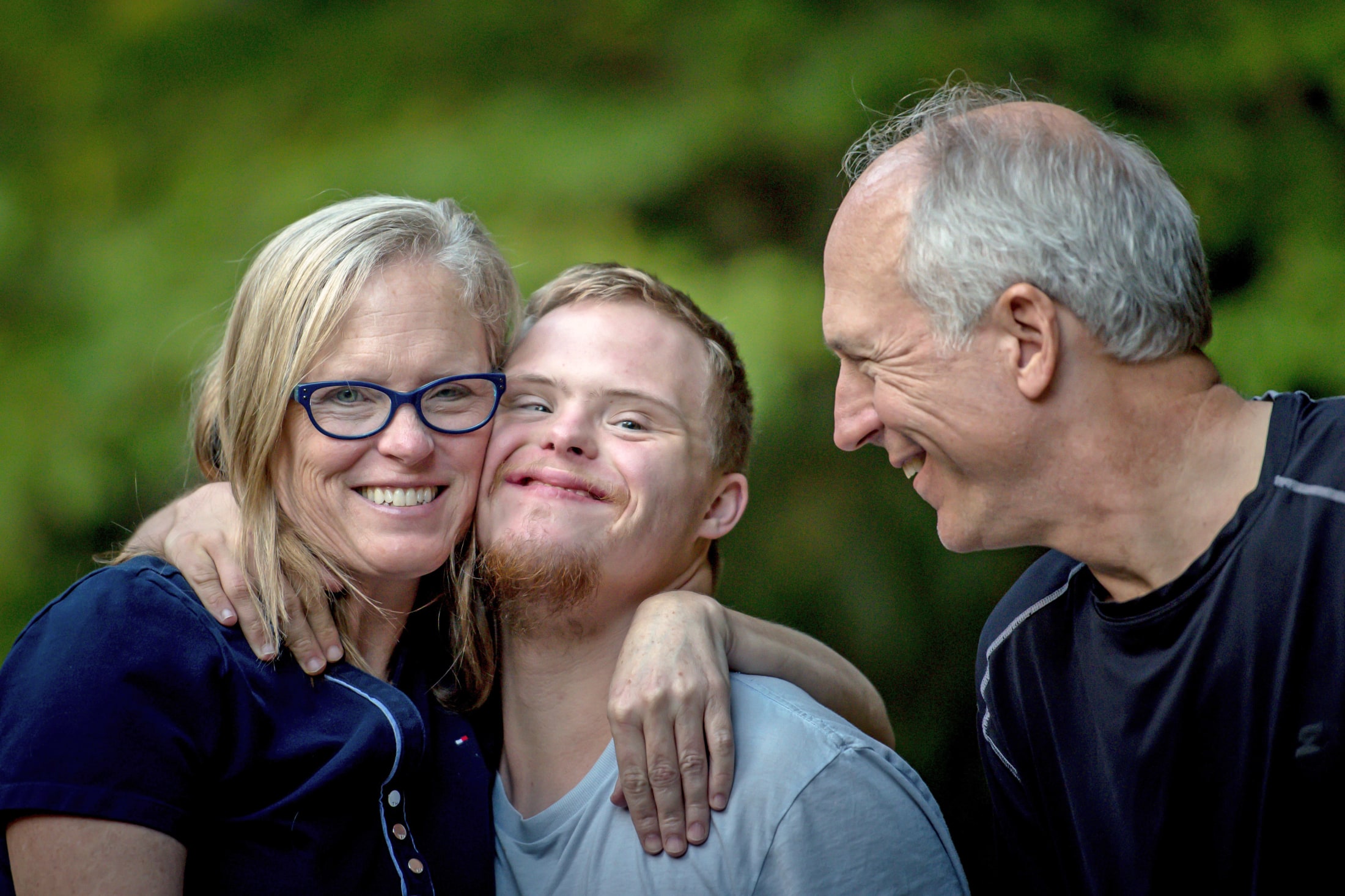 Parents with child