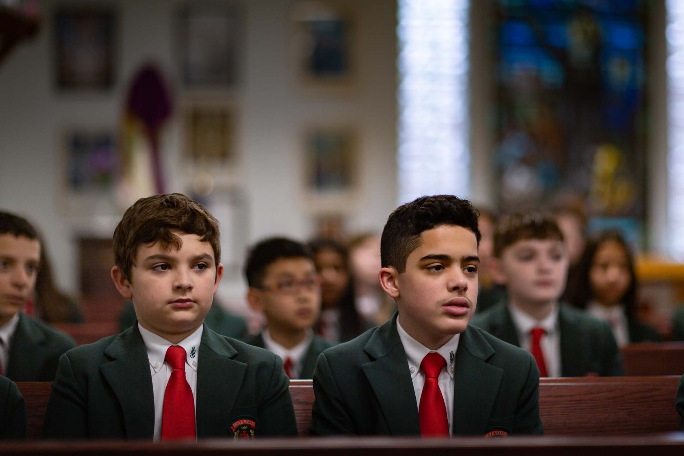 Students supporting De La Salle initiatives