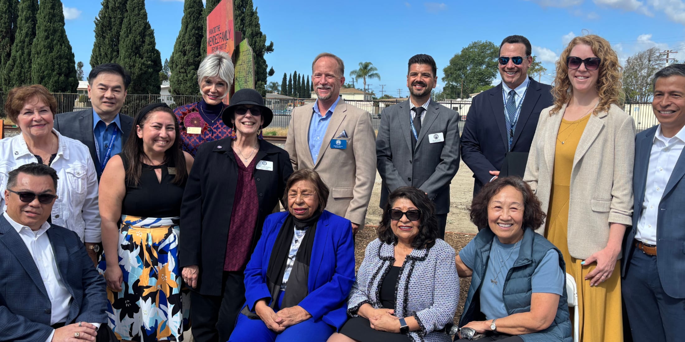 Mendez Freedom Trail dedication ceremony