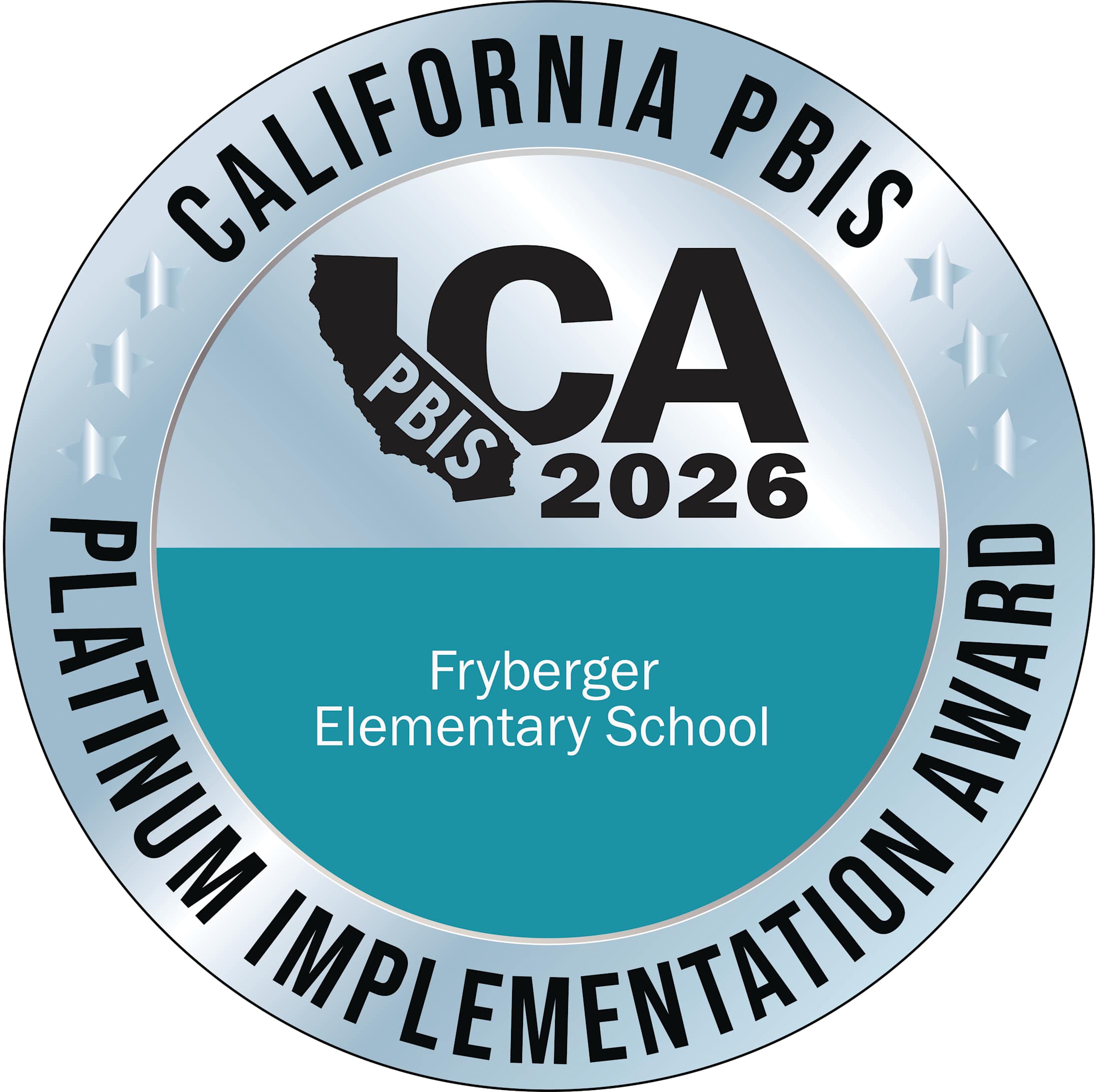 California PBIS Platinum Award 2026