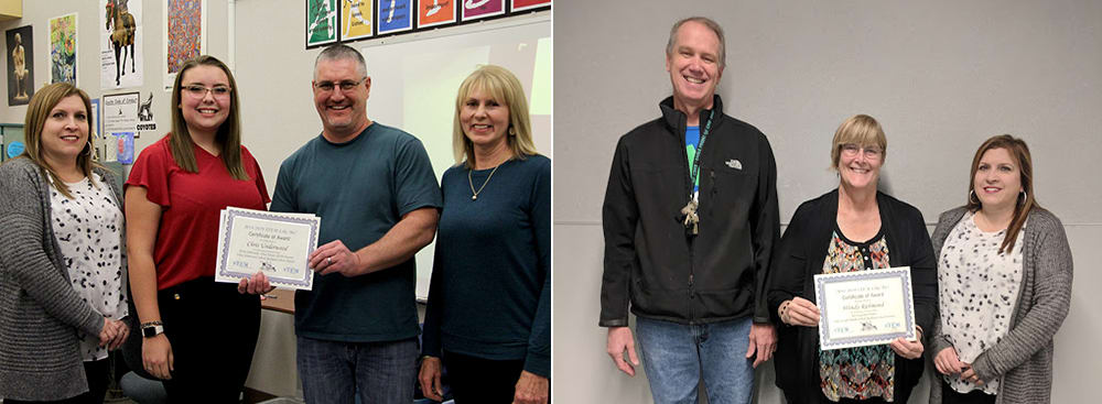 Staff at William Wiley Elementary and Chief Joseph Middle School receive STEM Like Me! grants for student projects.