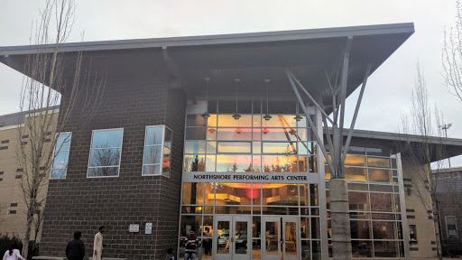 Entrance of the Northshore Performing Arts Center