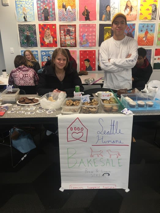 Photo of Seattle Academy Community Engagement Organization 2020 Bake Sale
