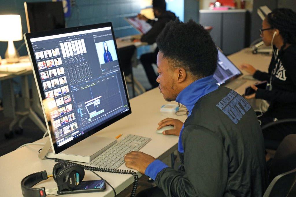 Graphic Arts Student at Manual