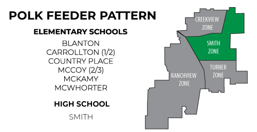 Polk Middle School - Carrollton-Farmers Branch ISD