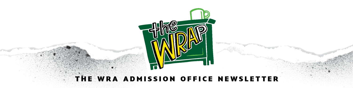 The WRAp Admission Newsletter