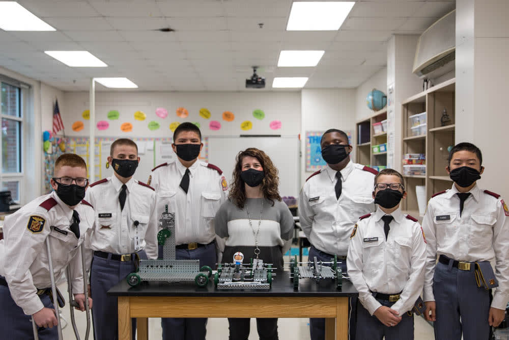 robotics middle school class