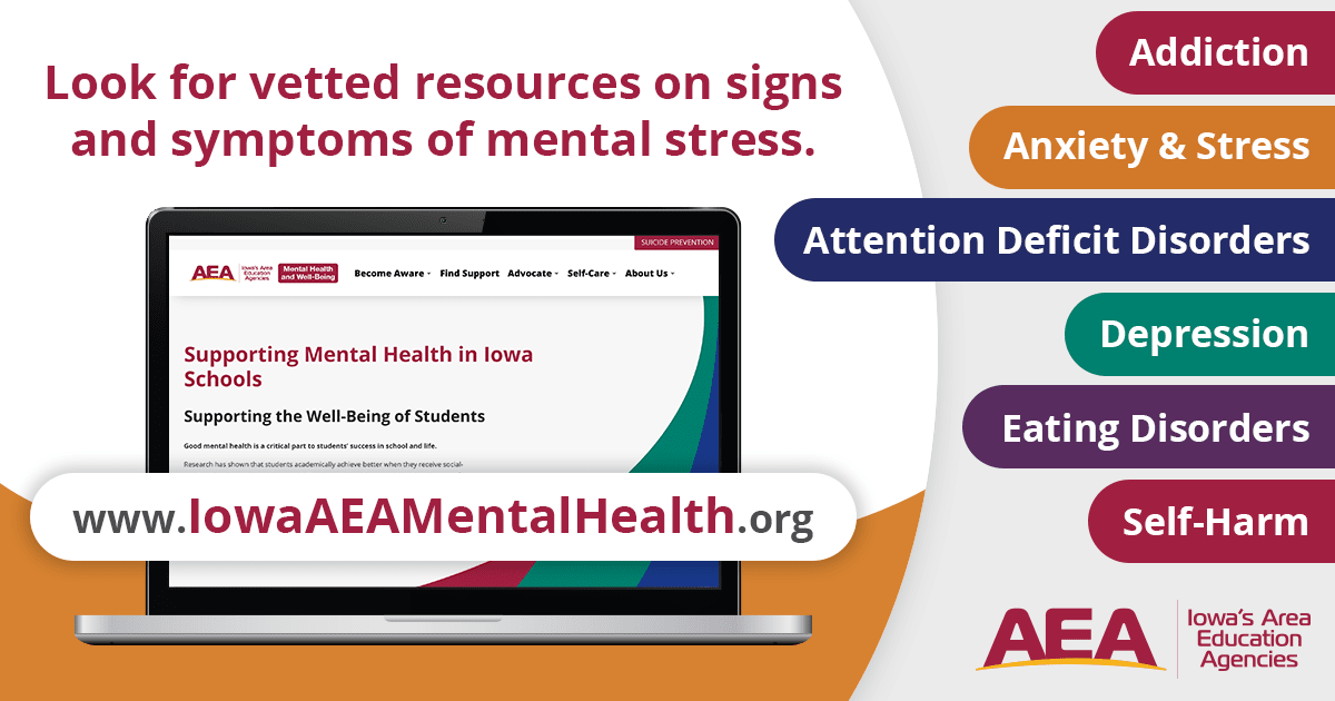 mental health website screenshot