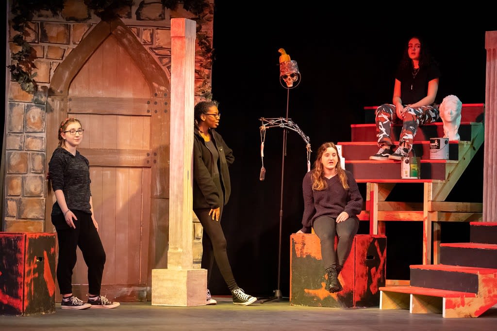 Perkiomen Theatre students perform on stage