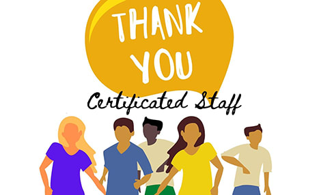 Thank You Certificated Staff