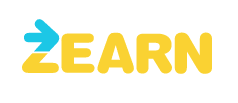 Logo of Zeelearn with a stylized blue and yellow bird, representing education and innovation.