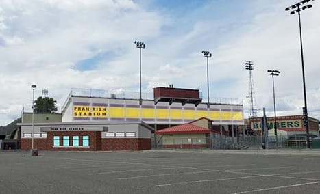 A rendering of Fran Rish stadium improvements.