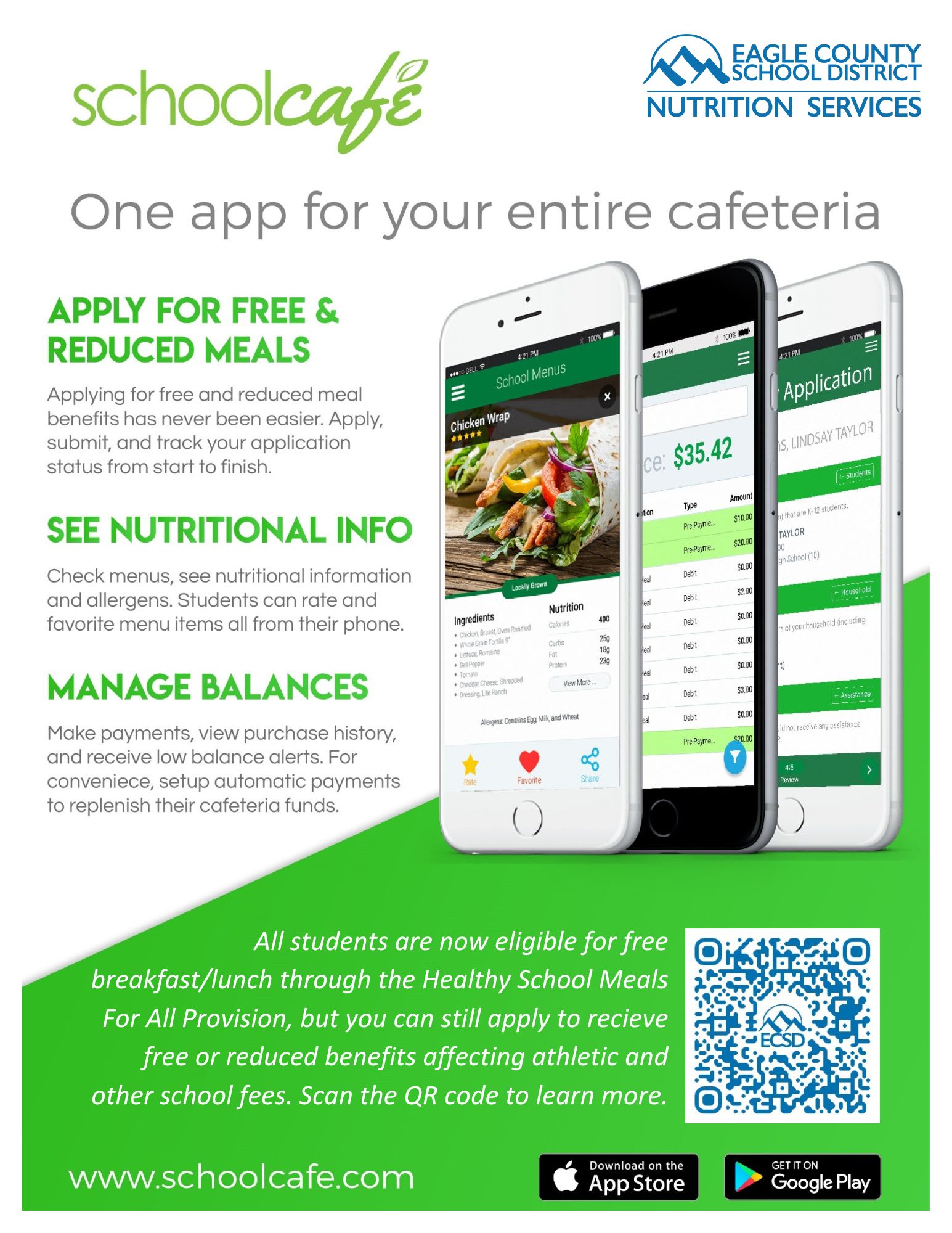 SchoolCafé - Eagle County School District Re-50J SchoolCafé - Eagle County School District Re-50J