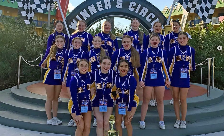 2021-22 Hanford High Cheerleaders