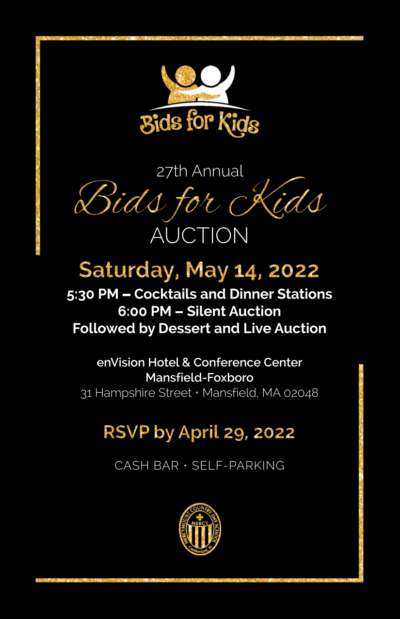 Bids for Kids - Mercymount Country Day School