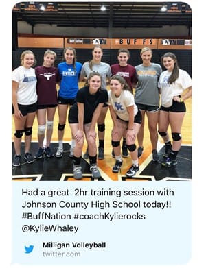 Volleyball - Johnson County High School