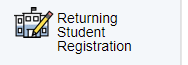 Returning Student Registration button